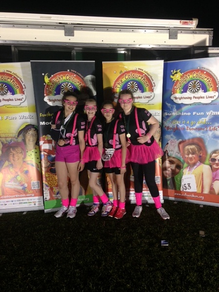 Colourthon 2013 - Abbie, Emma, Megan & Amelia