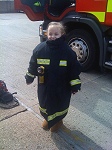 Daisy at Basildon fire station April 2011