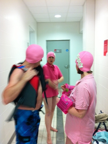 Sponsored Swim - Damon and Tracy