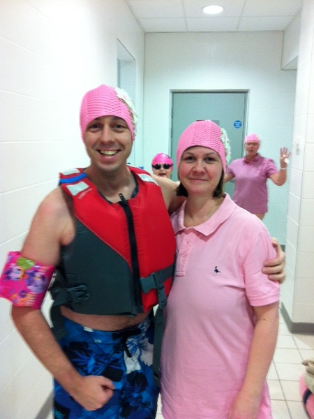 Sponsored Swim - Damon and Tracy